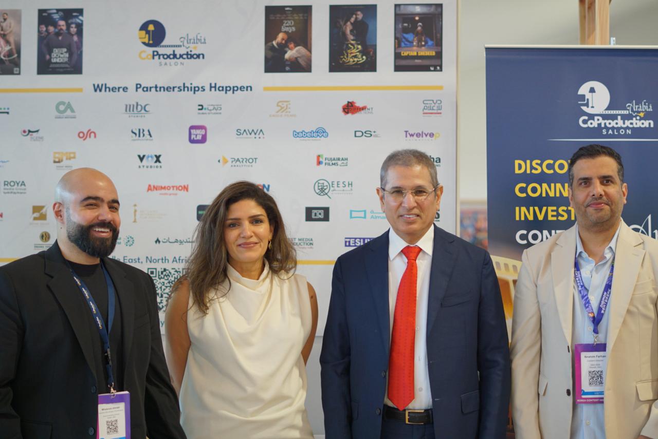 President of the Saudi Media Forum Launches Key Initiatives at CoProduction Salon Booth in Cannes